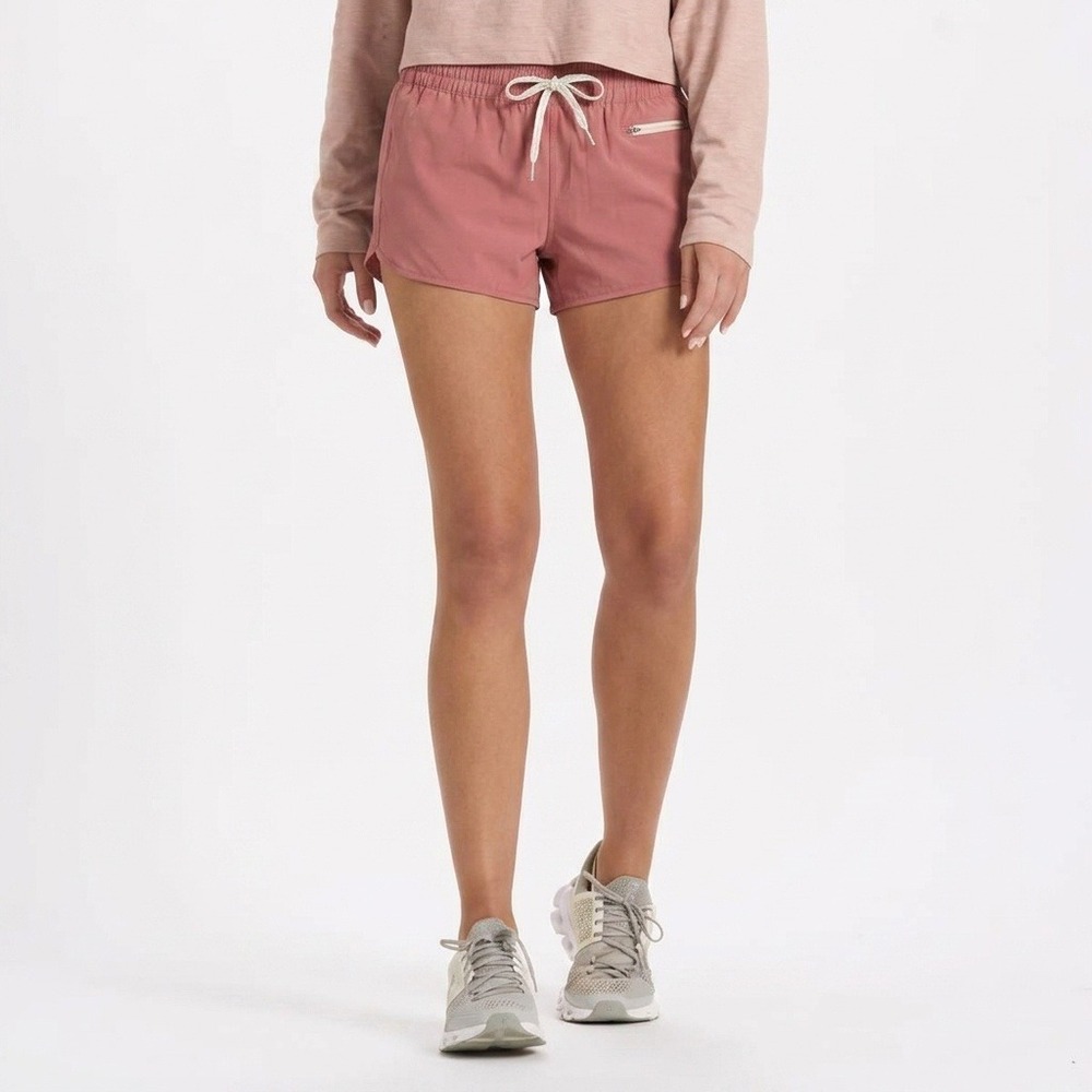 Vuori Clementine Short 2.0 Athletic Running Shorts VW3000 Rose Pink Womens XS
